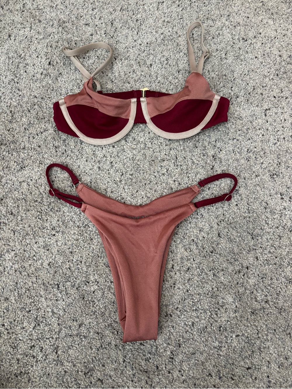 ONEONE SWIM bikini set in size xs